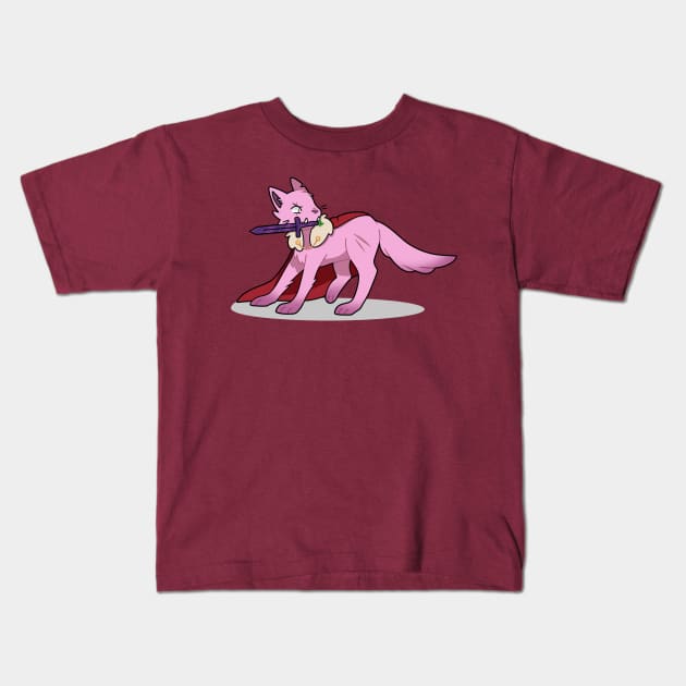 Cat Technoblade Kids T-Shirt by Hero75